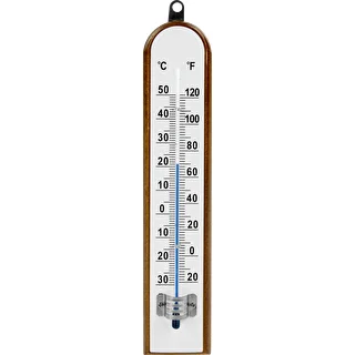 Termómetro de ambiente com escala branca (de -30°C a +50°C) 20 cm