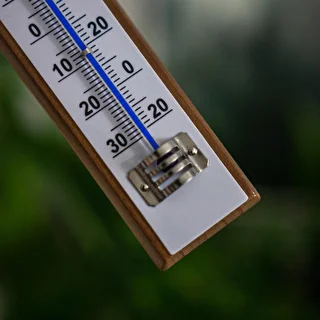 Termómetro de ambiente com escala branca (de -30°C a +50°C) 20 cm – photo 4