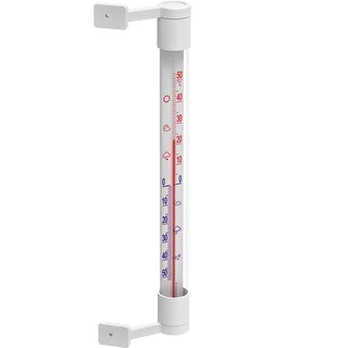 Termómetro exterior branco (-50°C a +50°C) 22 cm – photo 2