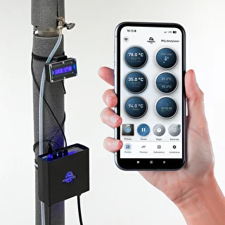 Conjunto hawkSTILL Wi‑Fi IQ – termómetro de destilação com Wi‑Fi e ecrã – photo 5
