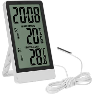 Termómetro eletrónico da marca Soens – com sonda, branco – photo 1