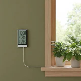 Termómetro eletrónico da marca Soens – com sonda, branco – photo 8