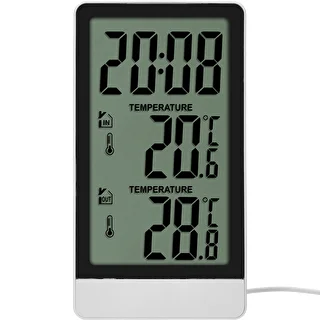 Termómetro eletrónico da marca Soens – com sonda, branco – photo 2