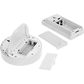 Termómetro eletrónico da marca Soens - com sensor externo, redondo branco – photo 4
