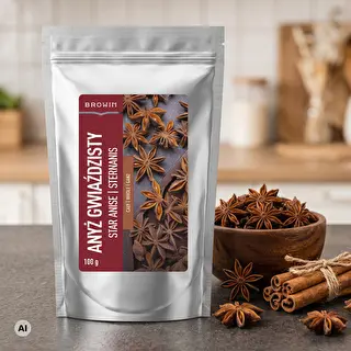 Anis-estrelado inteiro, 100 g – photo 4