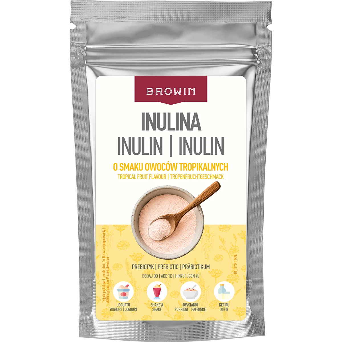 Inulina com sabor a frutos tropicais, 100 g