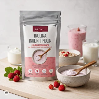 Inulina com sabor a morango silvestre, 100 g – photo 4