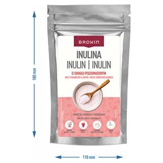 Inulina com sabor a morango silvestre, 100 g – photo 3