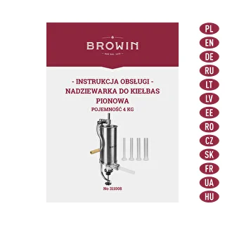 Enchedor vertical para enchidos 4 kg – photo 9