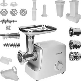 Máquina de picar carne com cortador, passador e acessório para encher enchidos, 1500 W – photo 1