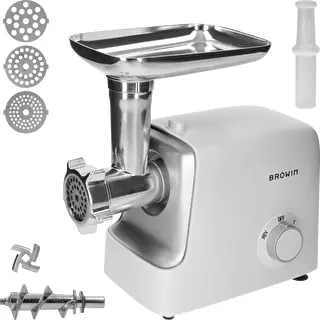 Máquina de picar carne com cortador, passador e acessório para encher enchidos, 1500 W – photo 2