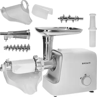 Máquina de picar carne com cortador, passador e acessório para encher enchidos, 1500 W – photo 3