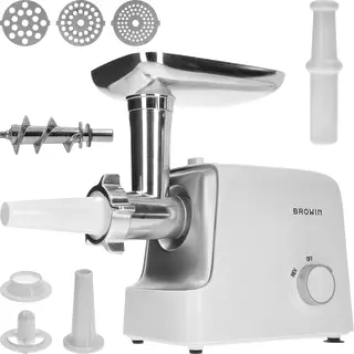 Máquina de picar carne com cortador, passador e acessório para encher enchidos, 1500 W – photo 5