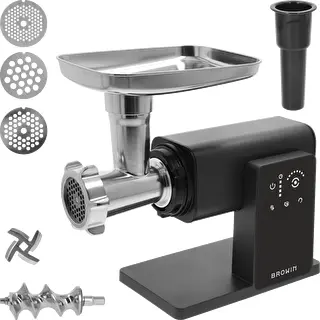 Máquina multifunções de picar carne — com painel tátil, cortador de legumes e passador, 2000 W – photo 2