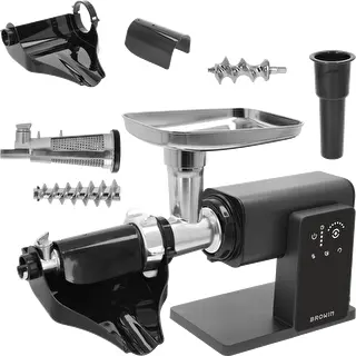 Máquina multifunções de picar carne — com painel tátil, cortador de legumes e passador, 2000 W – photo 3