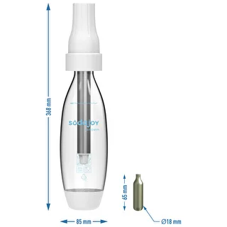 Máquina de gaseificação de água e bebidas + 10 cartuchos – photo 8