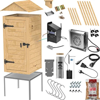 Defumador com Wi‑Fi, 200 L – dragON WOOD 100IQ com módulo elétrico de aquecimento e controlador – photo 3
