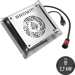 Módulo de resistência com ventilador, 2,7 kW - para fumadores de jardim