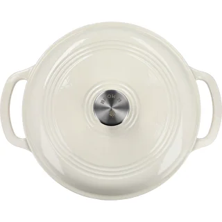 Panela de ferro fundido esmaltada - ecru, 5,8 L – photo 3