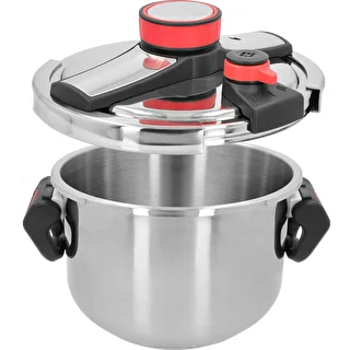 Panela de pressão em aço inoxidável, 6 L – photo 2