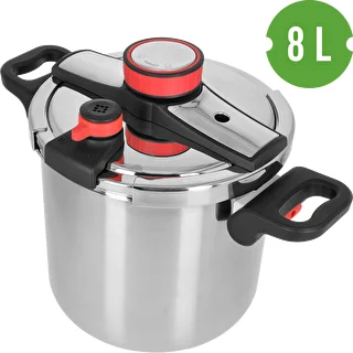 Panela de pressão em aço inoxidável, 8 L – photo 3