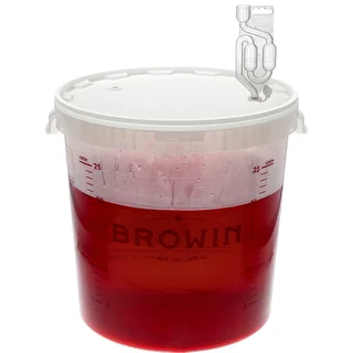Recipiente de fermentação 30 L com marcação impressa e 3 borbulhadores – photo 5