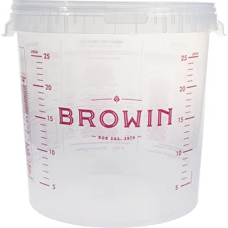 Recipiente de fermentação 30 L com impressão, 2 borbulhadores – photo 1