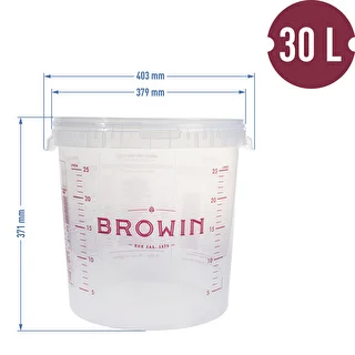 Recipiente de fermentação 30 L com impressão, 2 borbulhadores – photo 5
