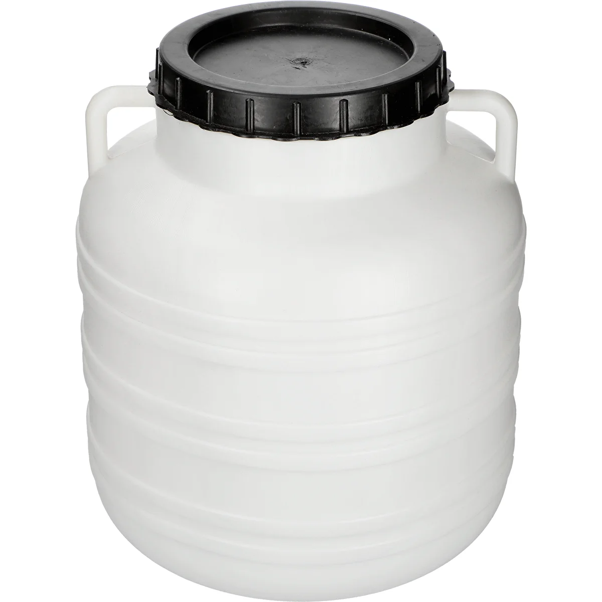 Barril para Fermentação 30 L - branco, com pegas