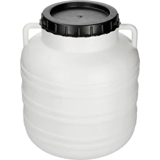 Barril para Fermentação 30 L - branco, com pegas – photo 1