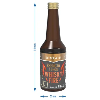 Essência com sabor a Whisky Fire para 4 L, 40 ml – photo 7