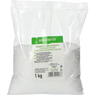 Ácido cítrico alimentar, 1 kg