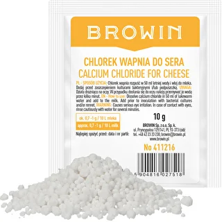 Cloreto de cálcio para queijo, 10 g – photo 2
