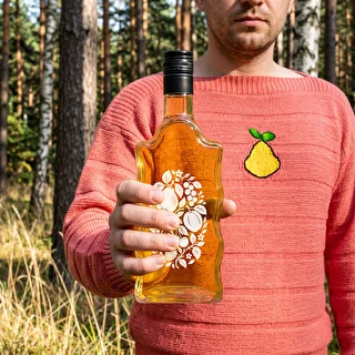 Garrafa Klasztorna 500 ml com tampa de rosca e impressão «Frutos» modelo 1 – photo 8