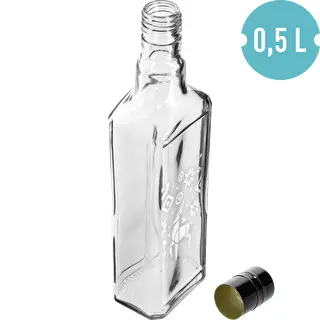 Garrafa Tynktura, 500 ml com tampa de rosca - Rena de Natal – photo 4