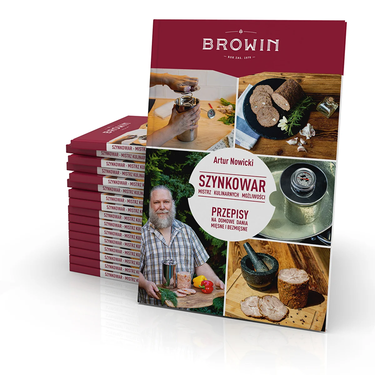 Livro "Szynkowar — Mestre das possibilidades culinárias, Receitas" (livro em polaco)