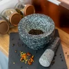 Almofariz de cozinha de granito com pilão - 12 