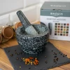 Almofariz de cozinha de granito com pilão - 11 