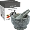 Almofariz de cozinha de granito com pilão - 7 