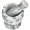 Almofariz de cozinha de mármore, cinza, diâmetro 10,5 cm - 2 