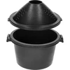 Balão de vidro para vinho 5 L - com cesto de plástico - 5 