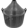 Balão para vinho 25 L em cesto de plástico - 5 