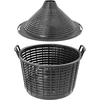 Balão para vinho 25 L em cesto de plástico - 6 