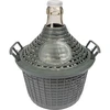 Balão para vinho 5 L em cesto de plástico - 12 