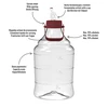 Balão para vinho leve, inquebrável com alça, 20 L - 4 