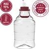 Balão para vinho leve, inquebrável com alça, 20 L - 5 