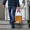 Balão para vinho leve, inquebrável, com alça, 25 L - 16 