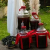 Balão para vinho leve, inquebrável, com alças, 15 L - 13 