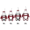 Balão para vinho leve, inquebrável, com alças, 20 L - 7 