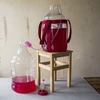 Balão para vinho leve, inquebrável, com alças, 20 L - 20 